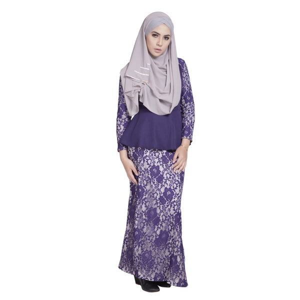 Muslim Women Clothing Turkish Lady Two-piece clothes Abaya Jilbab Hijab Burqa Kaftan Muslim Islamic Fashion Lace Tops&Skirts Sui