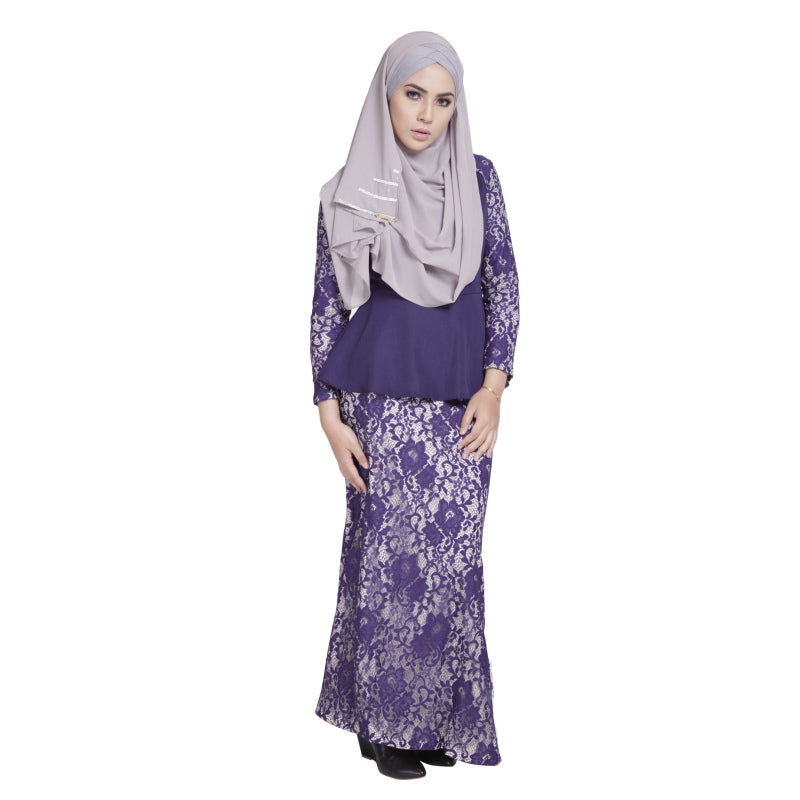 Muslim Women Clothing Turkish Lady Two-piece clothes Abaya Jilbab Hijab Burqa Kaftan Muslim Islamic Fashion Lace Tops&Skirts Sui