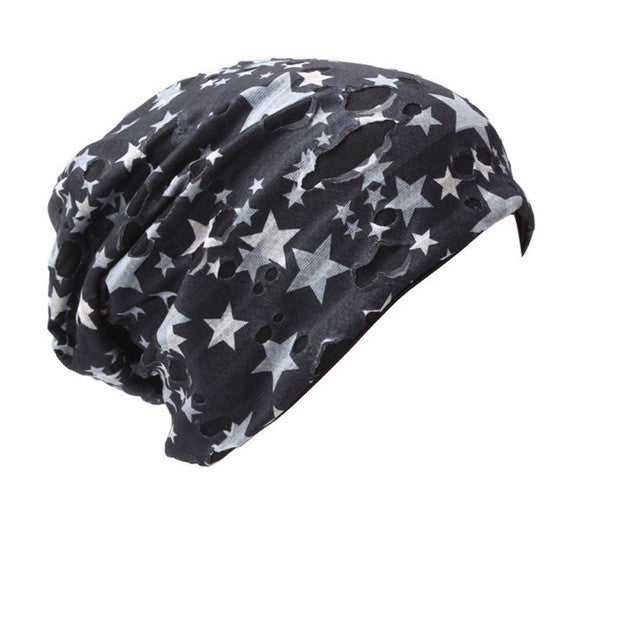 2017 New Arrival Winter Women India Hat Muslim Ruffle Cancer Chemo Hat Beanie Scarf Turban Head Wrap Holes Cap